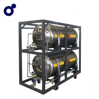 qualità  Industrial Gas Cheap Price Horizontal LNG Cylinder LNG Vehicle Cryogenic Fuel Tanks For Trucks/Cars fabbrica