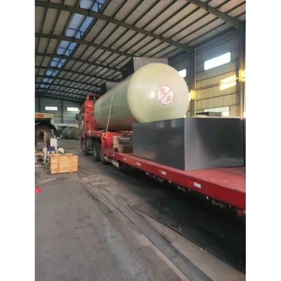 qualità  Factory Sales Food Grade Diesel Fuel Container Hot Water Chemical Specification FRP Durable Storage Tank fabbrica