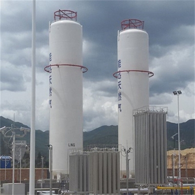 Using the innovative modular piping system to ensure the static high quality LNG cryogenic storage tank for sale