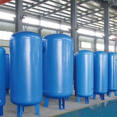 WZS High Pressure Oil Free Vertical Air Receiver Tank For Air Compressor Gas Storage Tank On Hot Sale