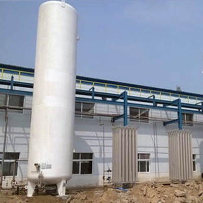 Petrol station/mining vertical 3m3-150m3 cryogenic liquid oxygen storage tank/fish farming hospital 1.6Mpa for LO2 storage