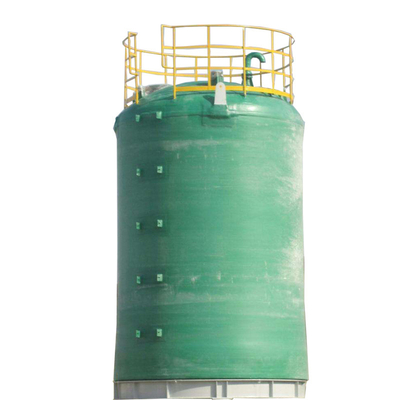 Large Scale FRP Fuel And Oil Tank For Chemical Liquids